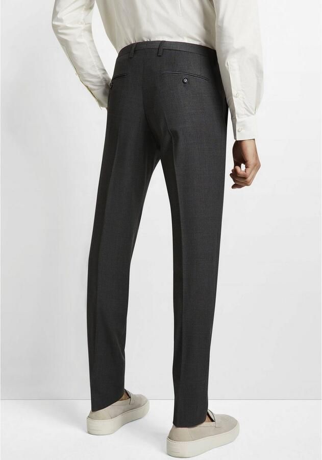 CINQUE Super slim fit pantalon met scheerwol model 'Cicastello' 'CIPOWERSTRETCH' - Foto 3
