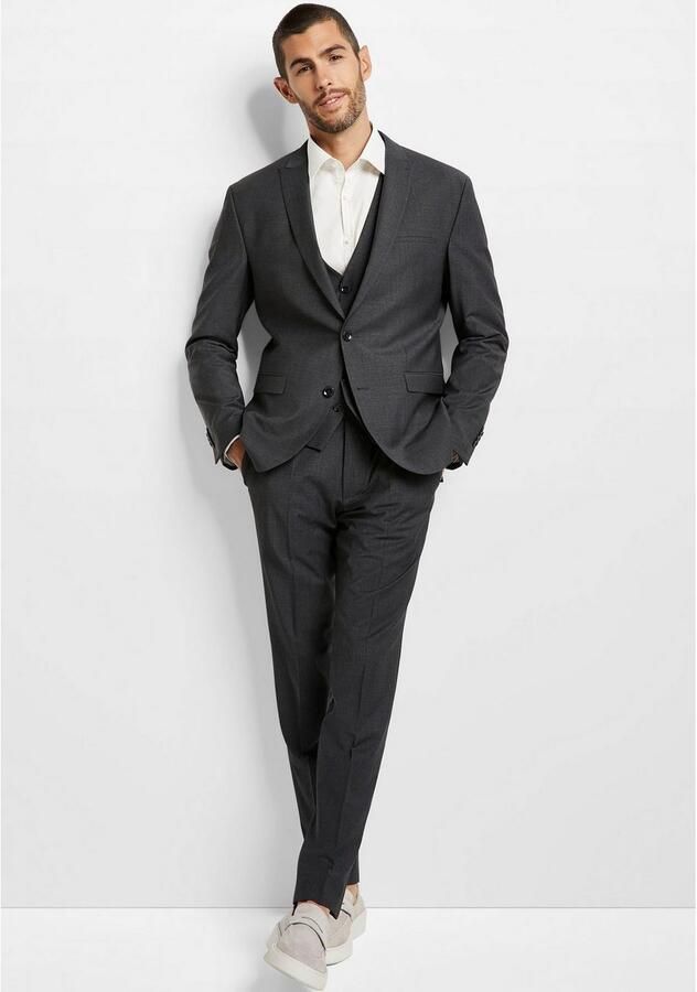 CINQUE Super slim fit pantalon met scheerwol model 'Cicastello' 'CIPOWERSTRETCH' - Foto 2