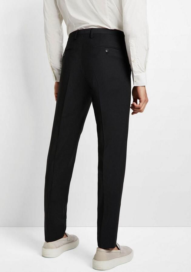 CINQUE Super slim fit pantalon met scheerwol model 'Cicastello' 'CIPOWERSTRETCH' - Foto 7