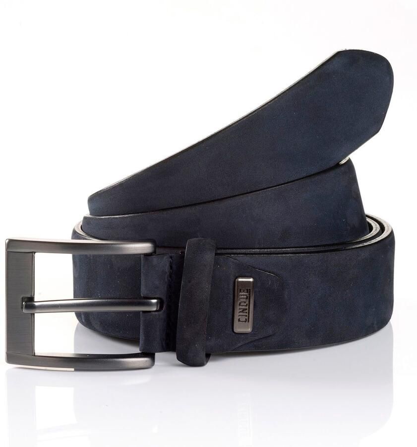 Cinque Leren riem TORTOLI Veloursleer-look - Foto 2