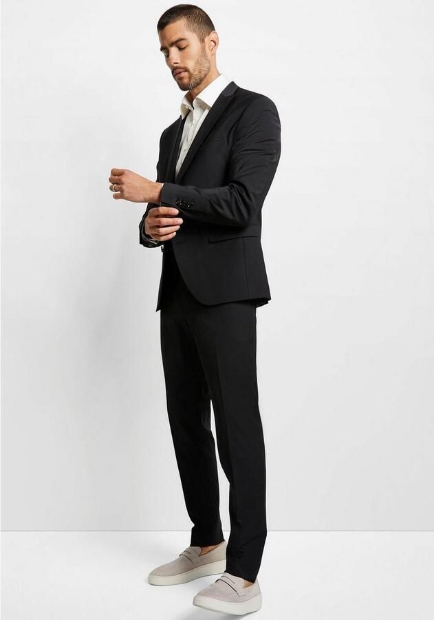 CINQUE Slim fit 2-knoops colbert met stretch model 'CiCastello' 'CIPOWERSTRETCH' - Foto 5