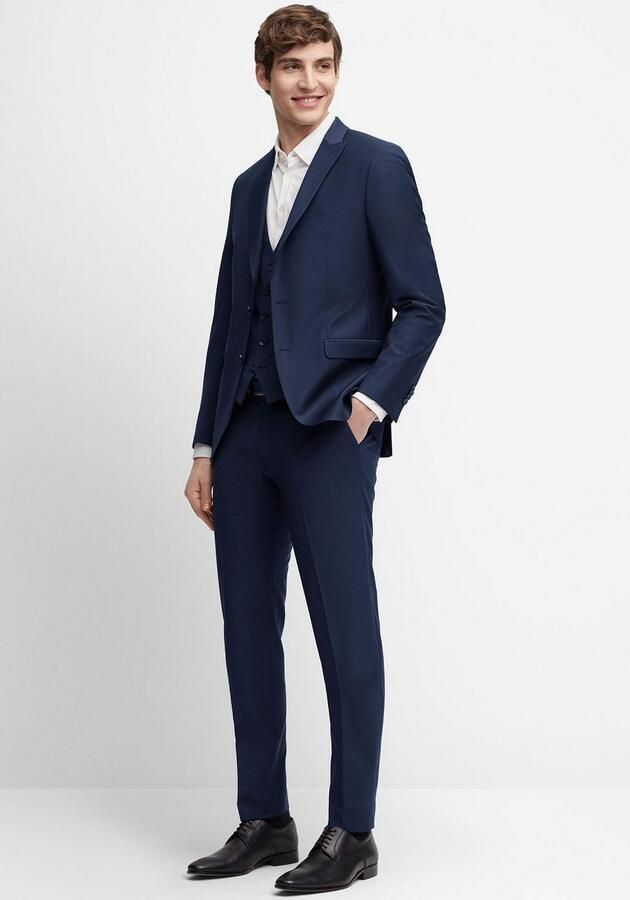 CINQUE Slim fit 2-knoops colbert met stretch model 'CiCastello' 'CIPOWERSTRETCH' - Foto 5