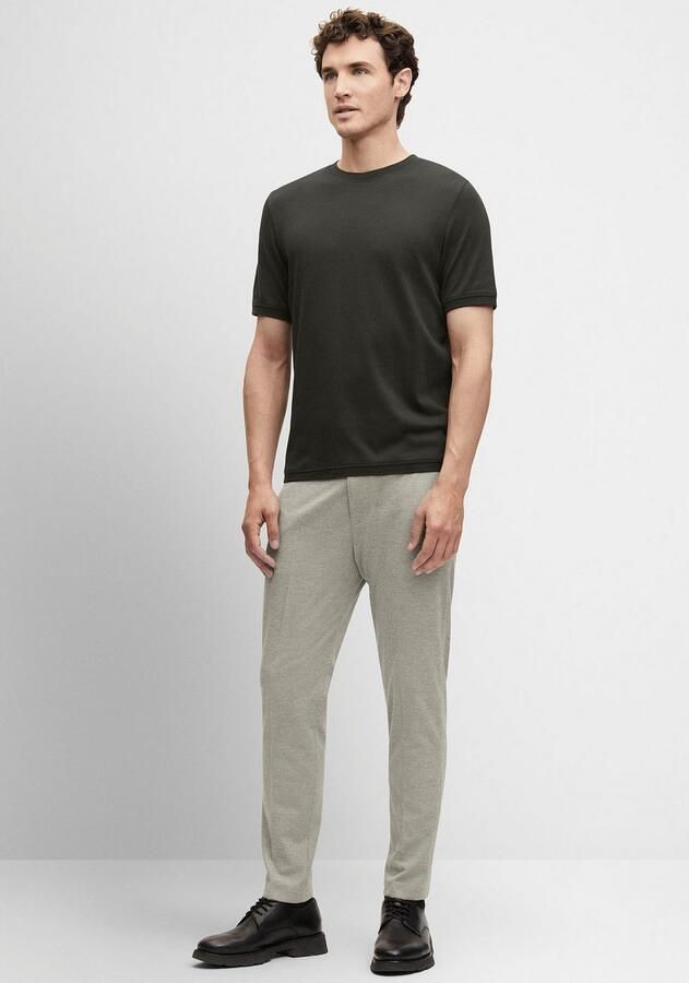 CINQUE Tapered fit pantalon met achterzakken model 'Beppe'