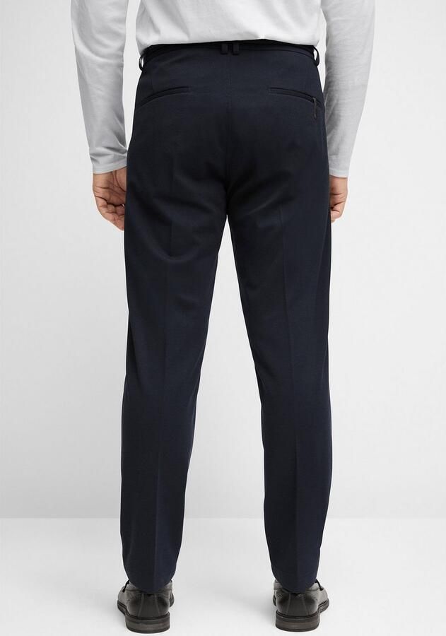 CINQUE Tapered fit stoffen broek met persplooien model 'JUNO'