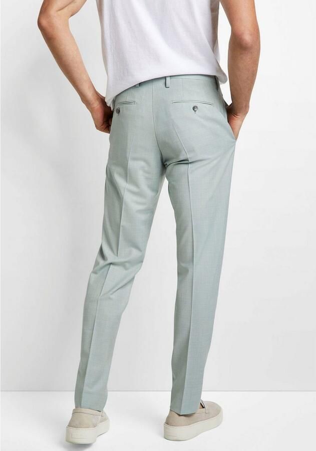 CINQUE Tapered fit pantalon met persplooien model 'Monopoli' - Foto 3