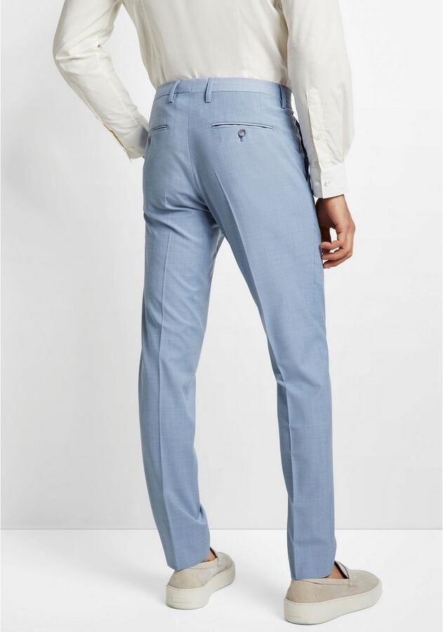 CINQUE Slim fit pantalon met persplooien model 'Monopoli' - Foto 3