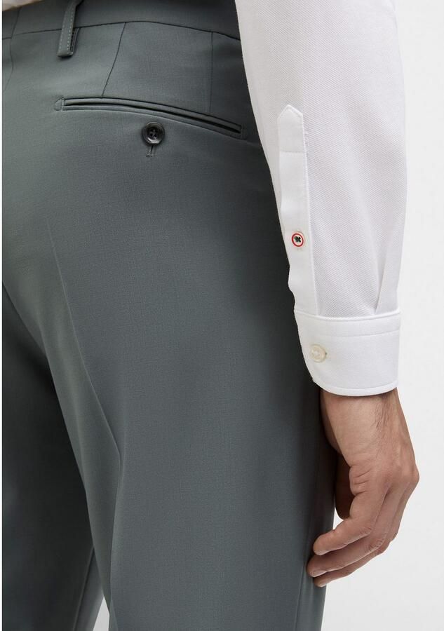 CINQUE Regular fit pantalon met persplooien model 'Monopoli'