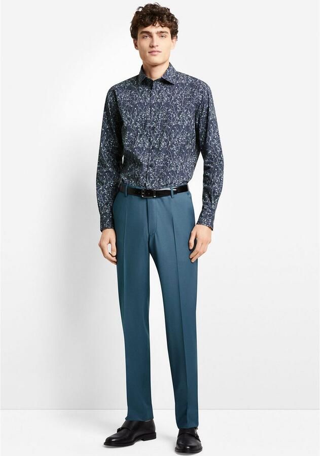 Cinque Pantalon met vouw CIMONOPOLI-H met gestempeld logo - Foto 2