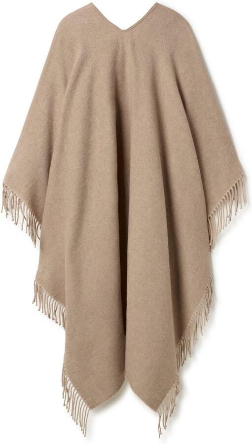 Cinque XXL-sjaal Renew uit knuffelzacht materiaalmix modieuze franjes gemaakt in italië