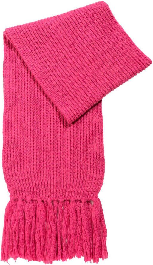 Cinque Gebreide sjaal Felicia Met lange franje