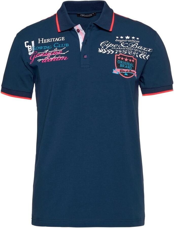 Cipo & Baxx Poloshirt Rowing Club