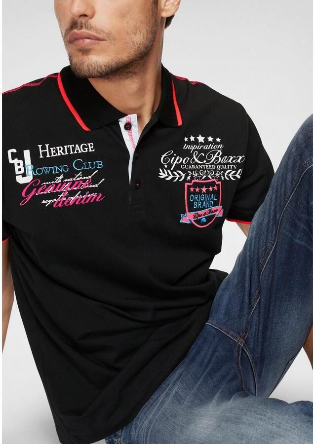 Cipo & Baxx Poloshirt Rowing Club - Foto 2