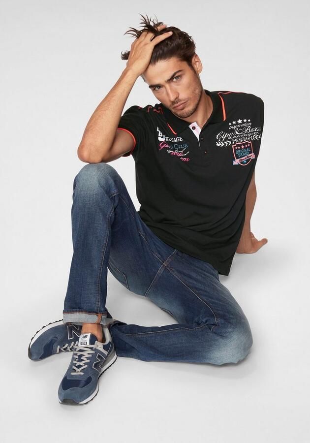 Cipo & Baxx Poloshirt Rowing Club - Foto 5