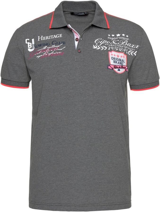 Cipo & Baxx Poloshirt Rowing Club - Foto 1
