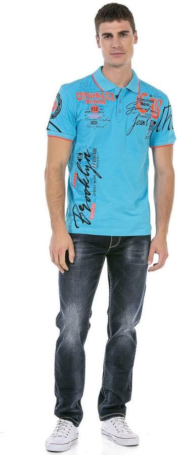 Cipo & Baxx Regular fit jeans met markante wassing - Foto 11