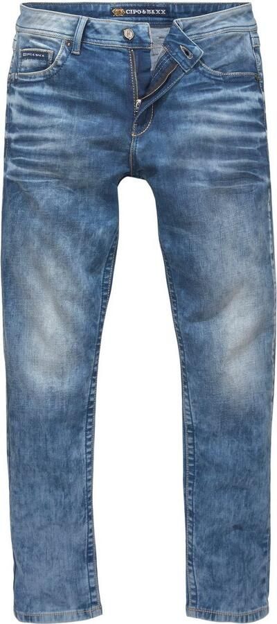 Cipo & Baxx Regular fit jeans met markante wassing - Foto 10