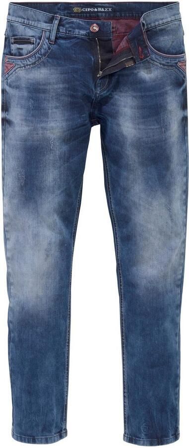 Cipo & Baxx Straight jeans Red Dot - Foto 7
