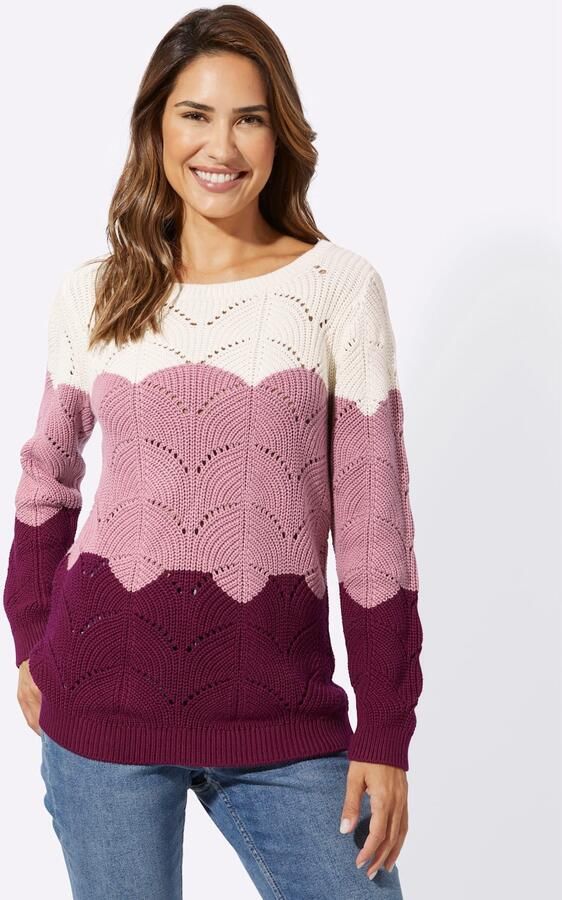 Classic Basics AjourTrui met ronde hals - Foto 3