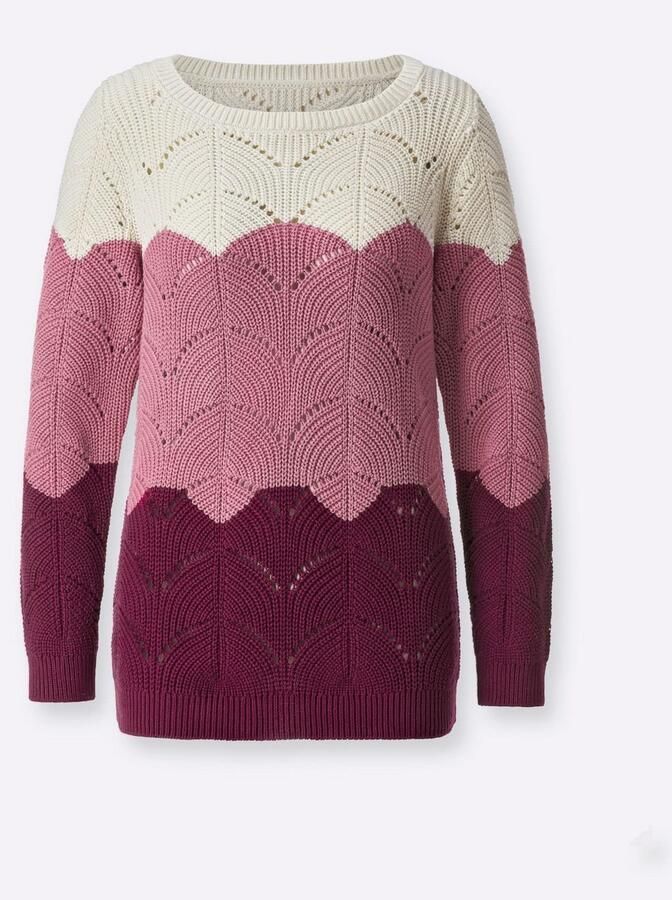 Classic Basics AjourTrui met ronde hals - Foto 2