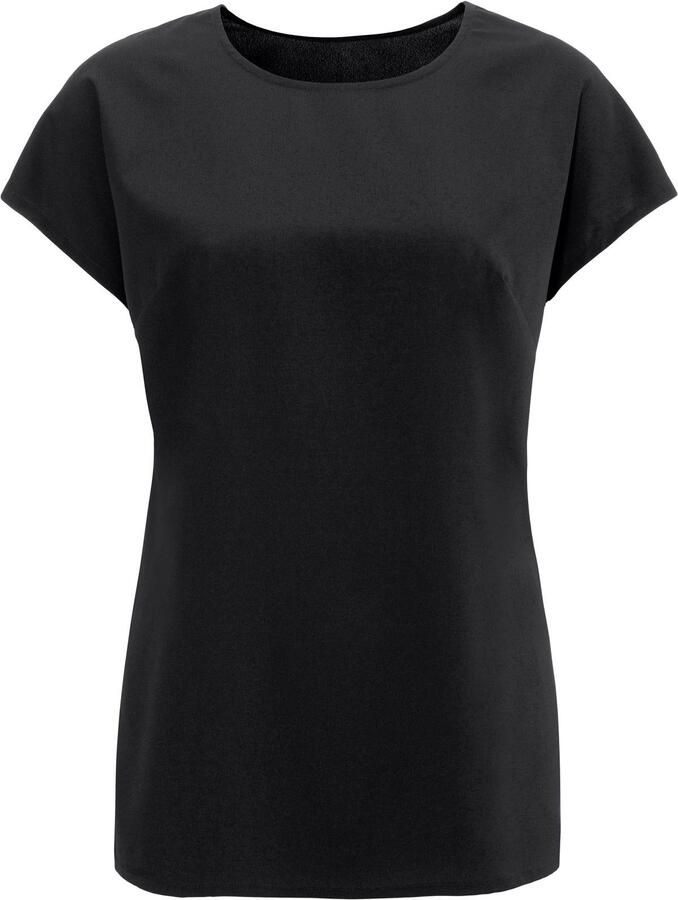 Classic Basics Blouse met korte mouwen