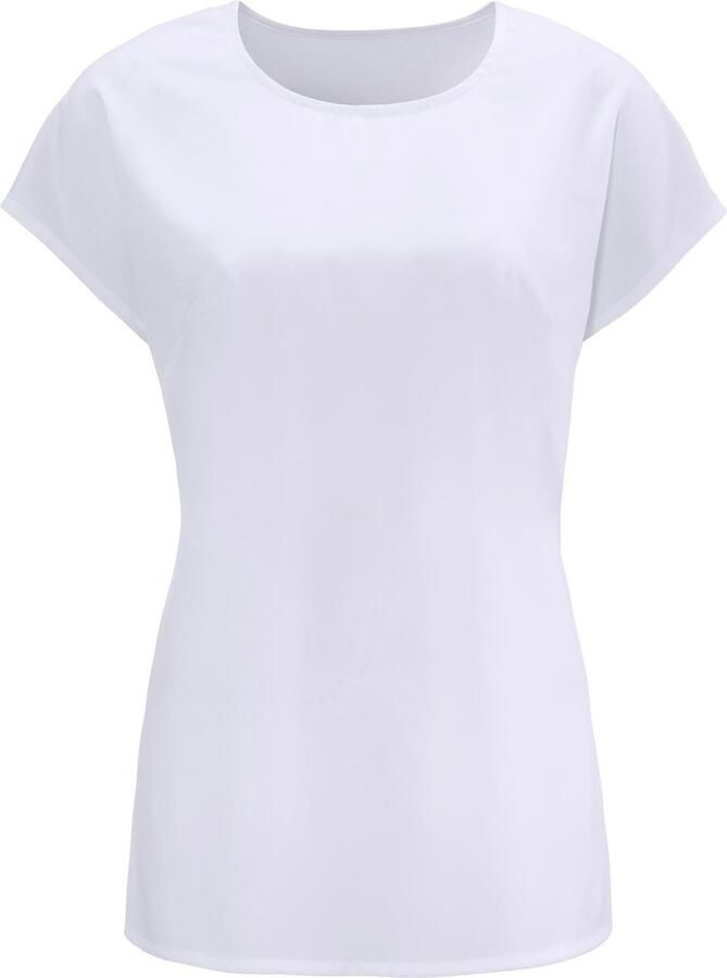 Classic Basics Blouse met korte mouwen