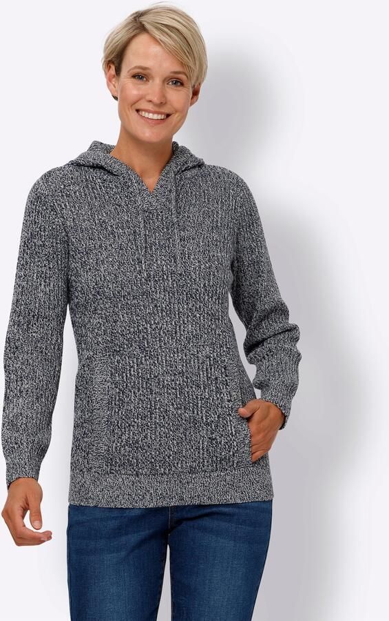 Classic Basics CapuchonTrui met lange mouwen