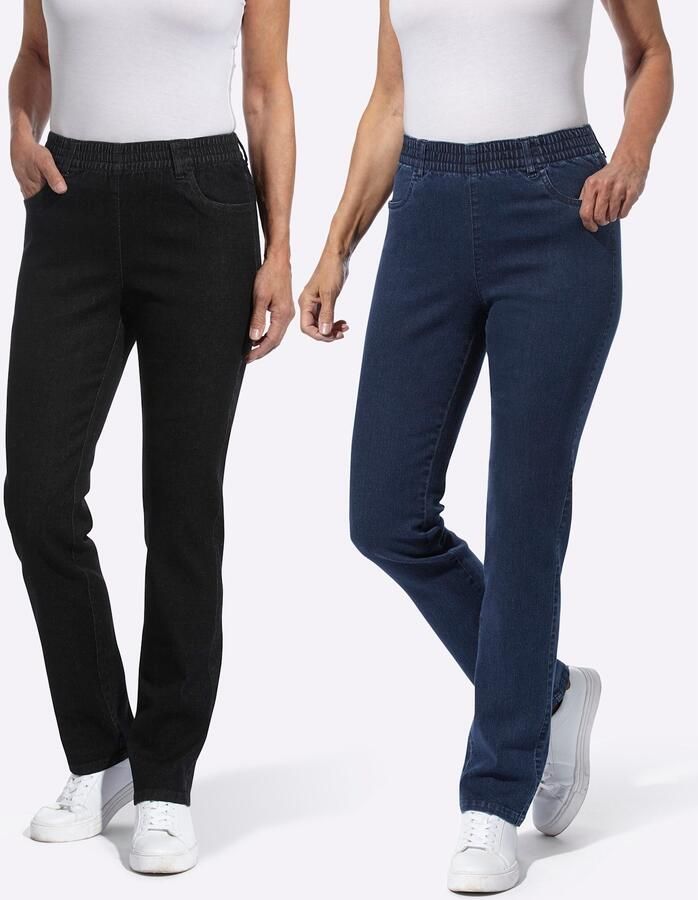 Classic Basics Comfortabele jeans (2-delig) - Foto 6