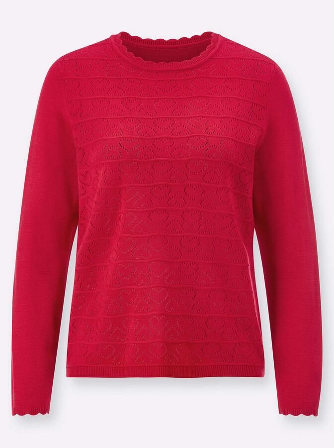 Classic Basics Gebreide trui Ajourtrui - Foto 3