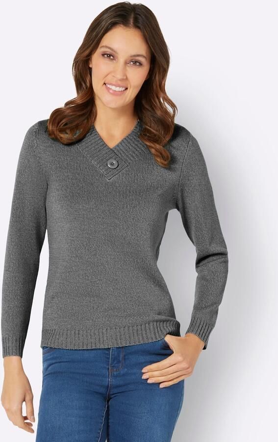 Classic Basics Gebreide Trui met lange mouwen - Foto 3