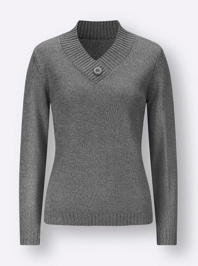 Classic Basics Gebreide Trui met lange mouwen - Foto 2