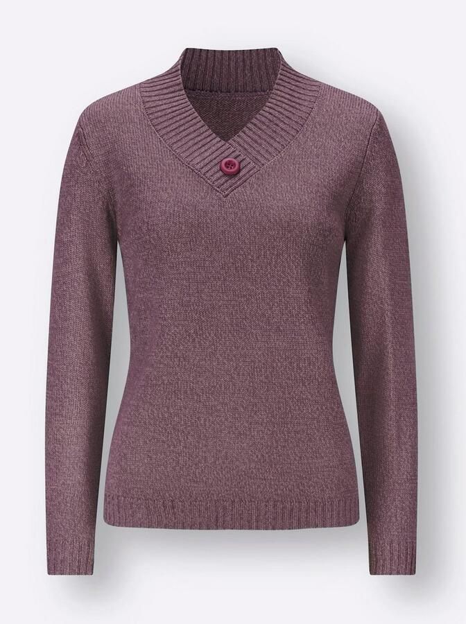 Classic Basics Gebreide Trui met lange mouwen - Foto 3