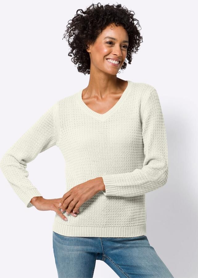 Classic Basics Gebreide Trui met lange mouwen - Foto 3