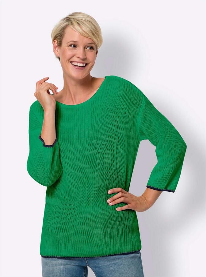 Classic Basics Gebreide Trui met ronde hals