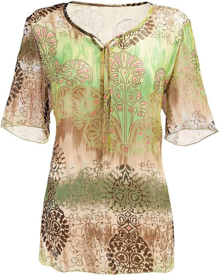 Classic Basics Gedessineerde blouse