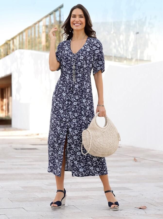 Classic Basics Gedessineerde jurk - Foto 4