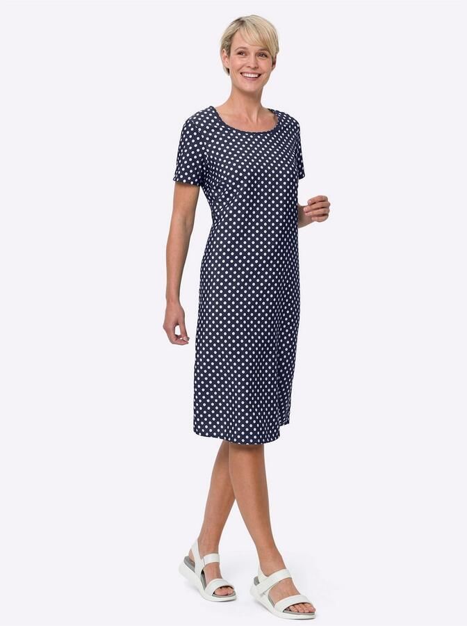 Classic Basics Gedessineerde jurk