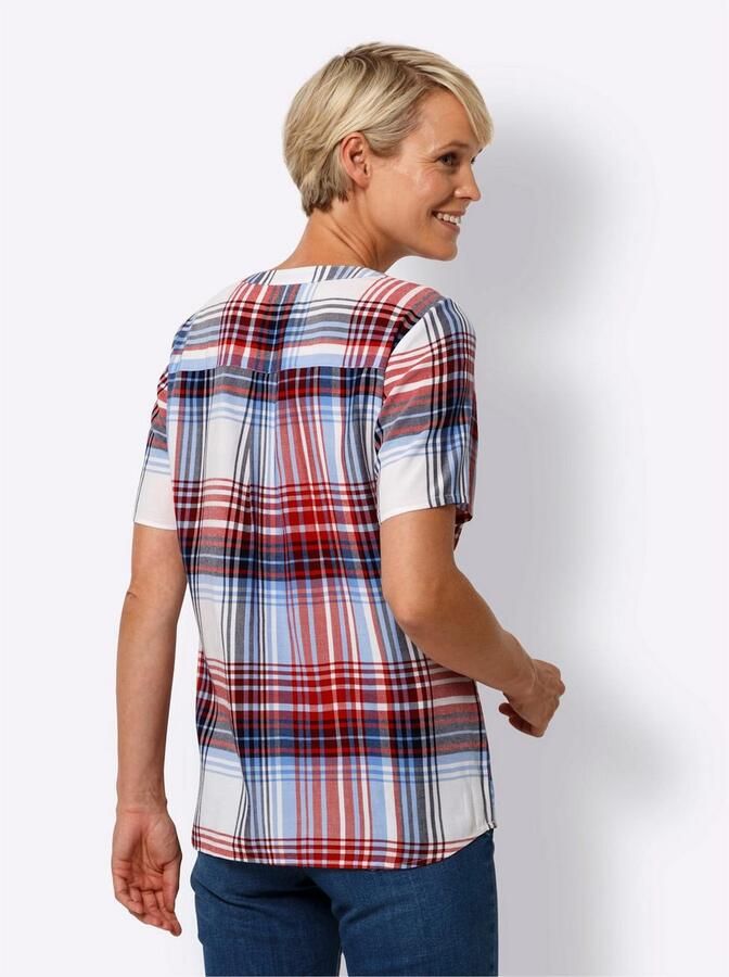 Classic Basics Geruite blouse - Foto 2