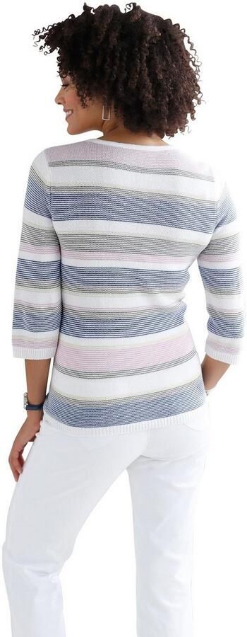 Classic Basics Gestreepte Trui - Foto 2