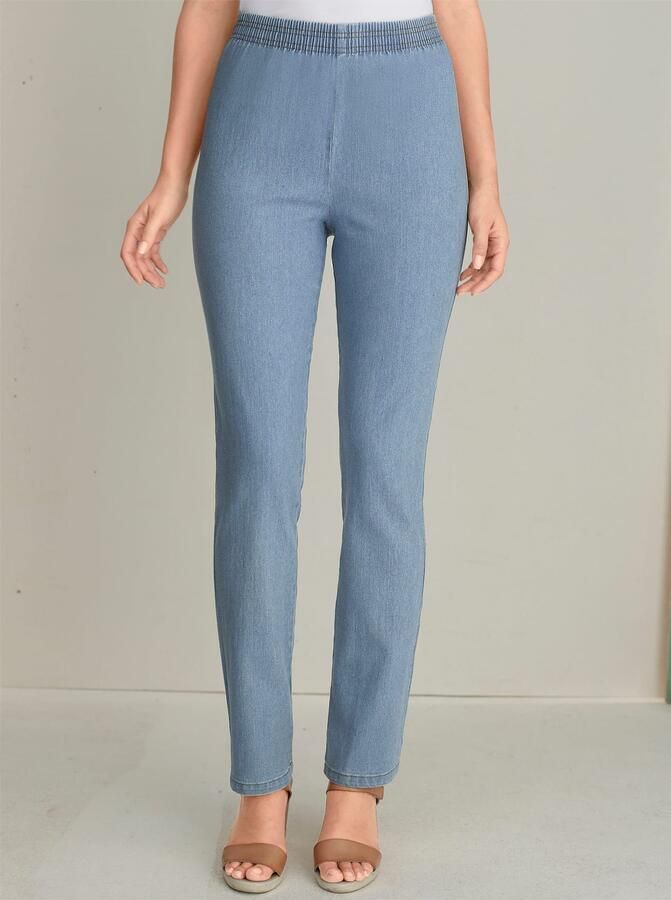 Classic Basics Jeans met elastische band - Foto 5