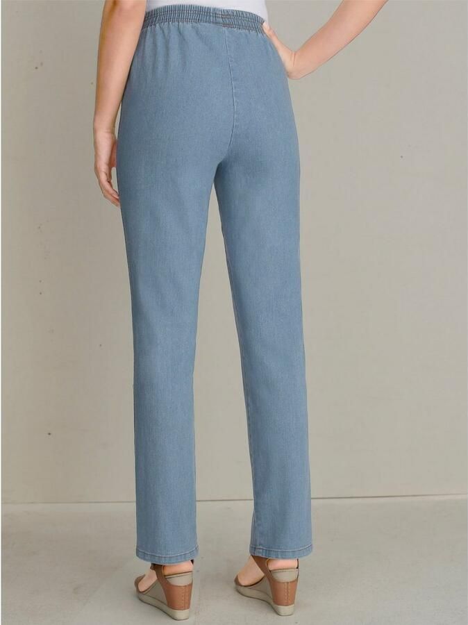 Classic Basics Jeans met elastische band - Foto 3