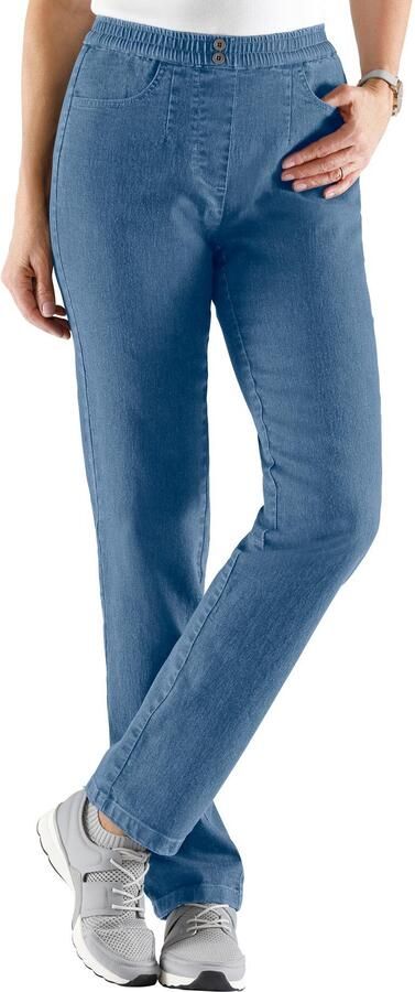 Classic Basics Jeans met elastische band - Foto 4