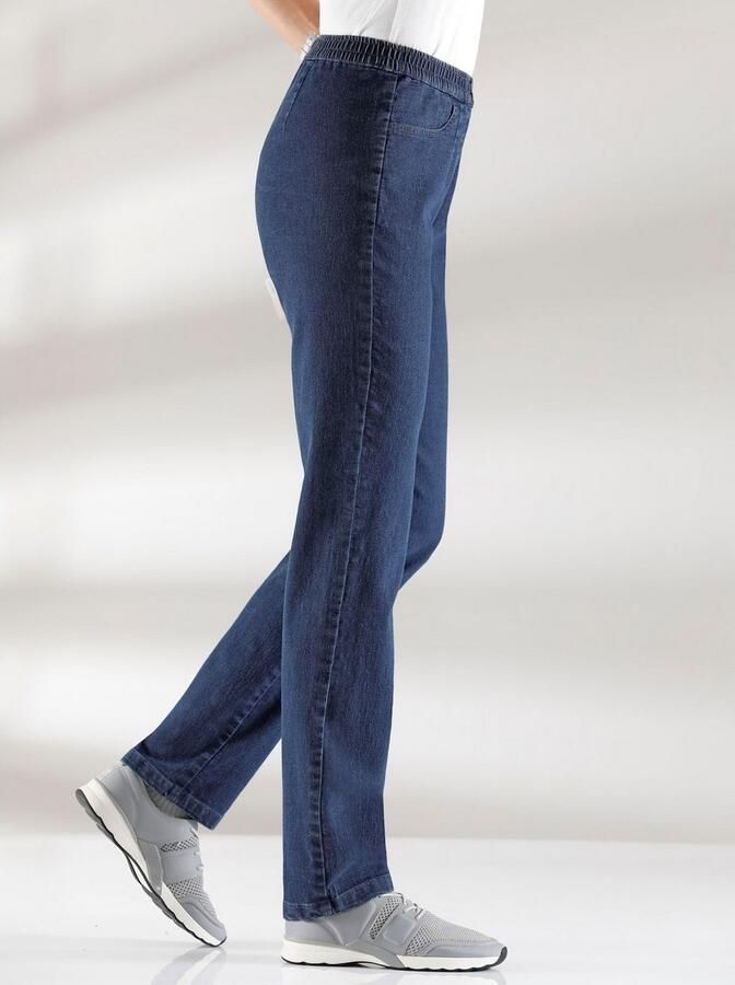 Classic Basics Jeans met elastische band