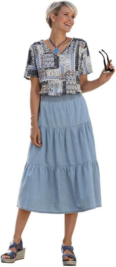 Classic Basics Jeans rok - Foto 4