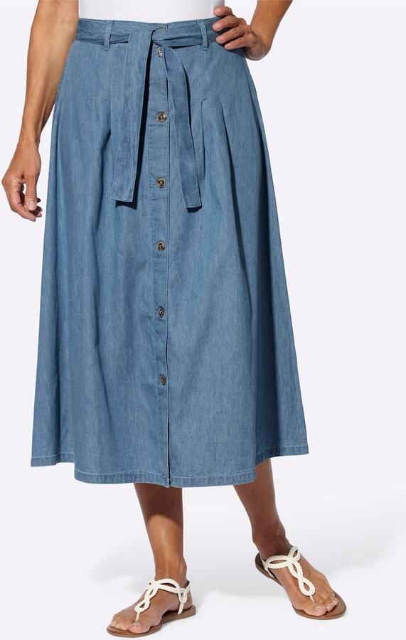 Classic Basics Jeans rok - Foto 4