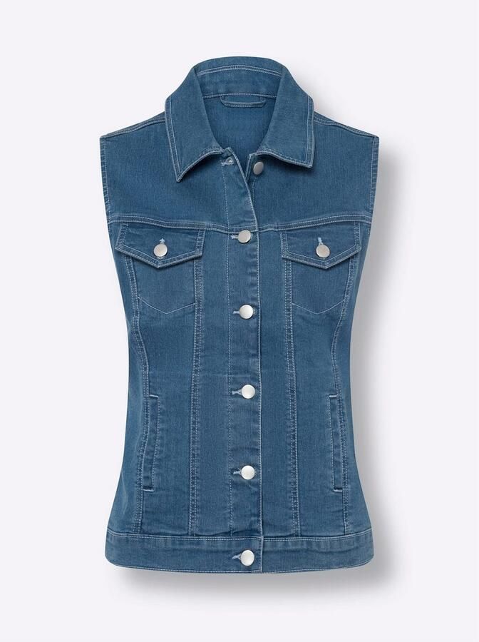Classic Basics Jeansgilet - Foto 3