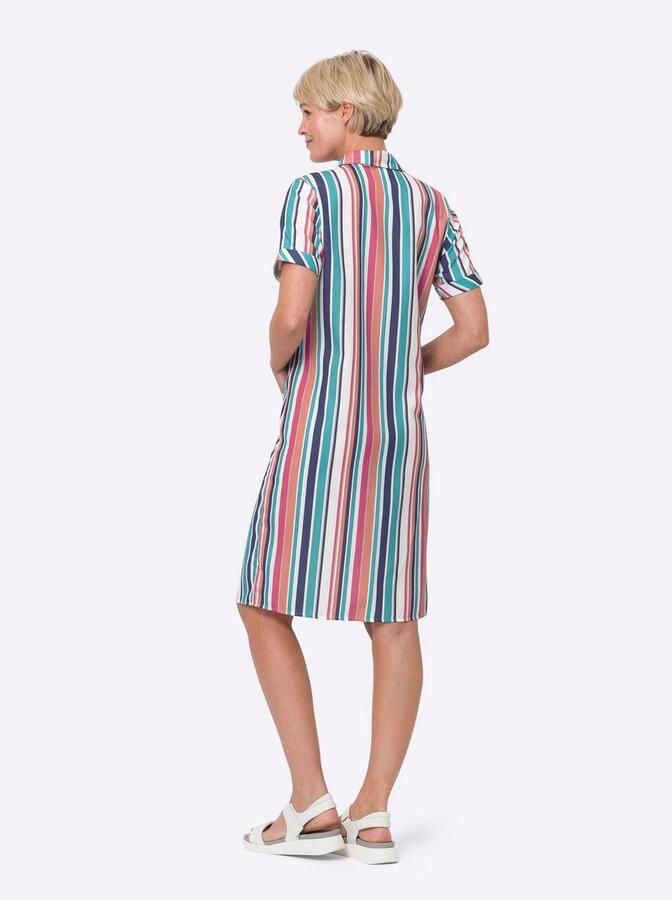 Classic Basics Jurk met overhemdkraag Jurk - Foto 2