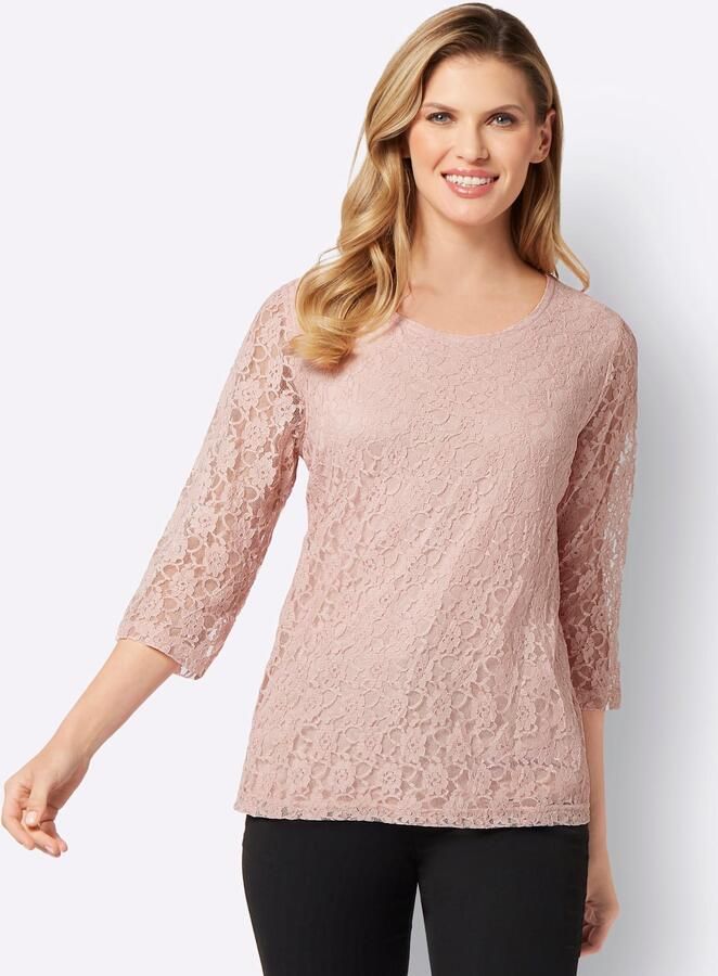 Classic Basics Kanten shirt (1-delig) - Foto 3