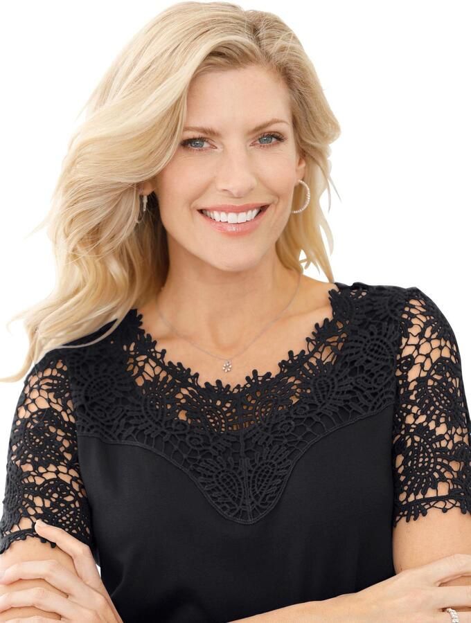 Classic Basics Kanten Shirt (1-delig) - Foto 4