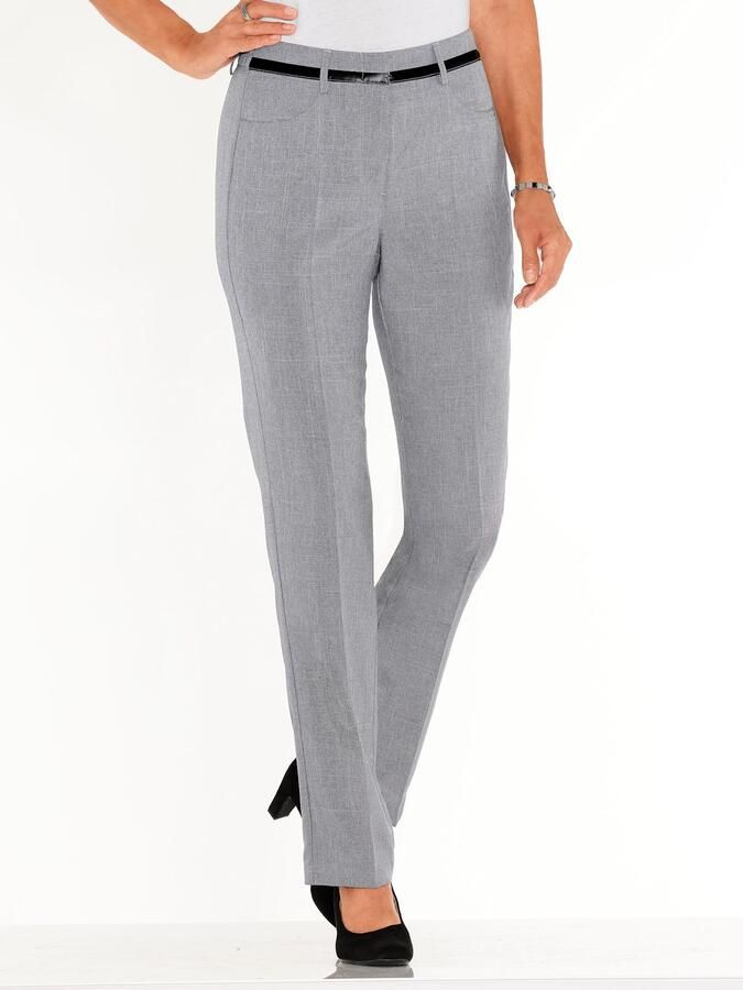 Classic Basics Pantalon met vouw - Foto 5