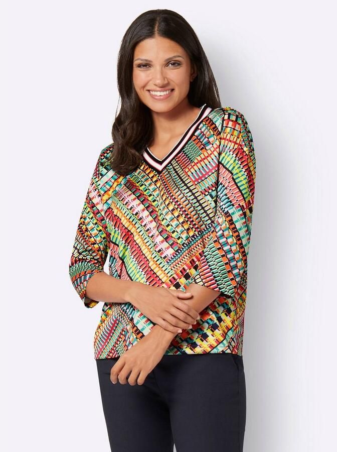 Classic Basics Shirt met 3 4-mouwen (1-delig)